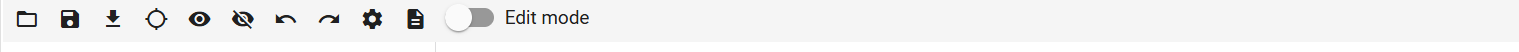 global view toolbar save schema