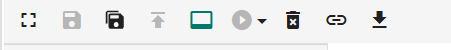 write queries toolbar