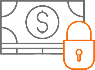 fraud detection computer icon